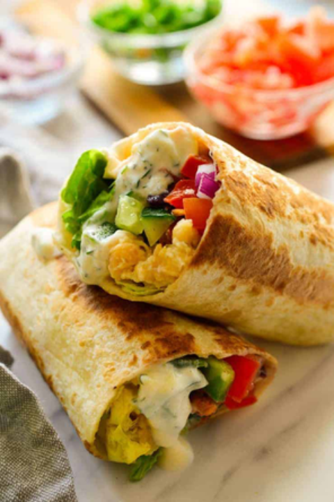 Mediterranean Wrap (veg)